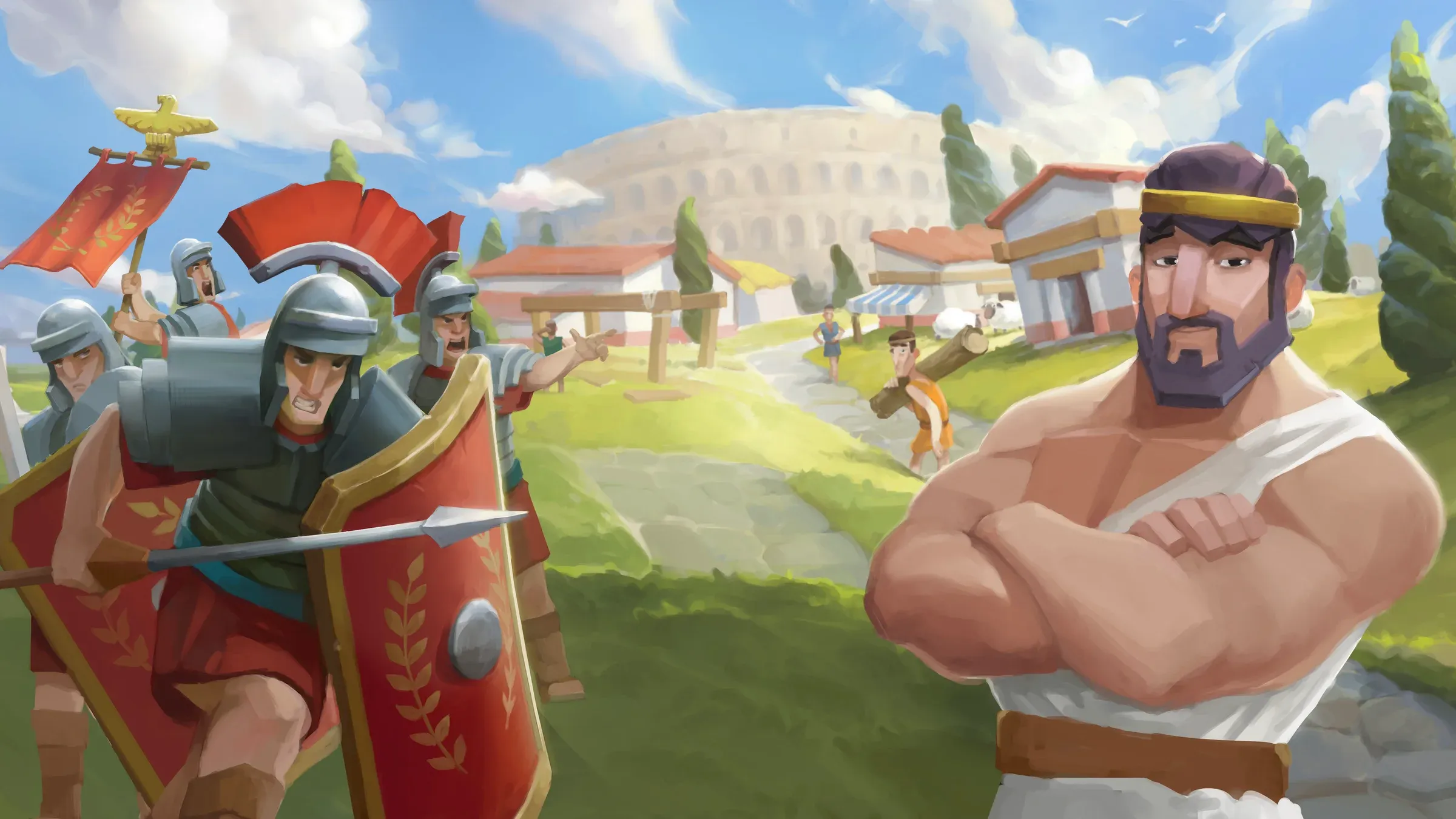 Gladiators: Survival in Rome key art