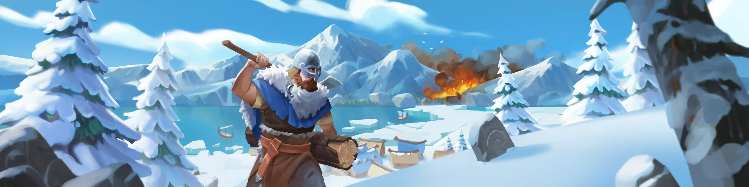 Vinland Tales: Viking Survival key art